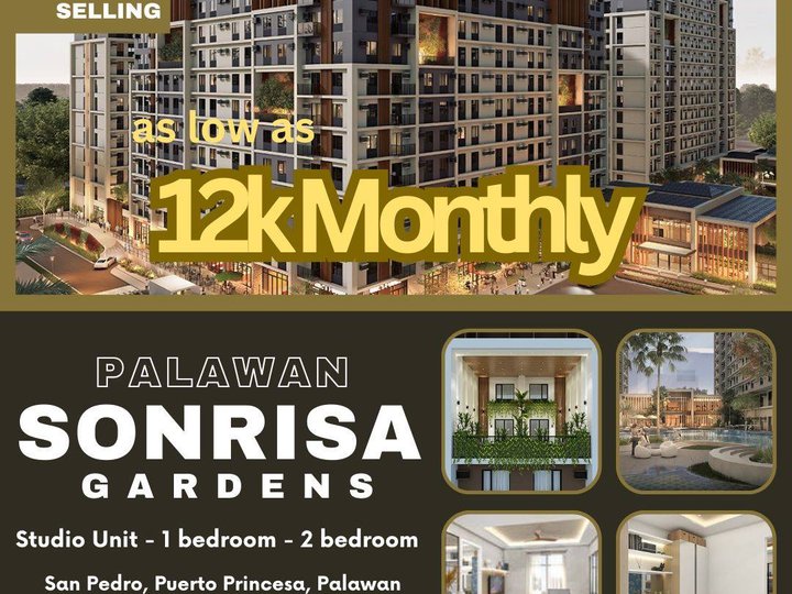 Pre-selling Condominium from Studio to 2-br for Sale in Puerto Princesa Palawan