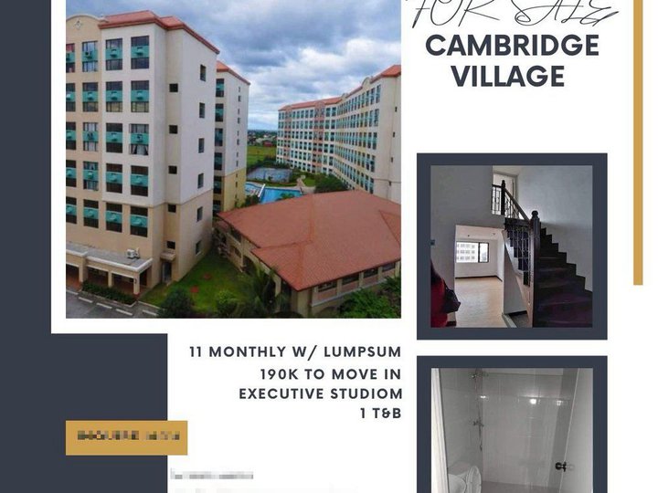 Condo For Sale in Cainta Rizal as low as 11K Monthly