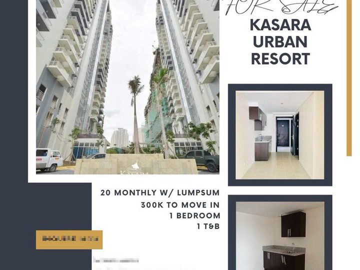 2 BR Condo in Pasig Rent To Own Kasara Urban Resort