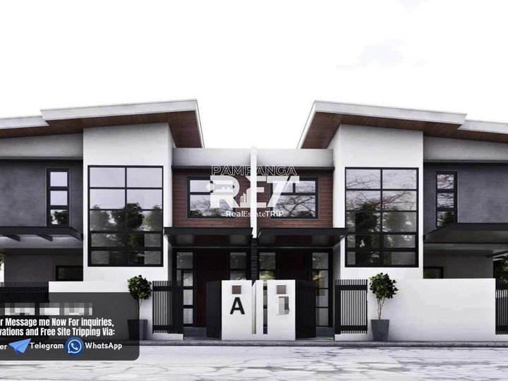 4 Bedrooms Duplex House for Rent in Angeles Pampanga