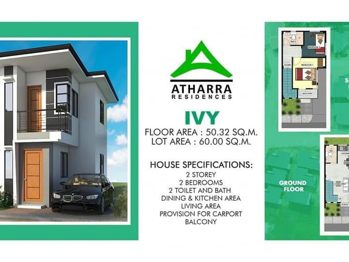 READY FOR OCCUPANCY 2 STOREY HOUSE IN BOHOL W/FREE SOFA & DINING SET