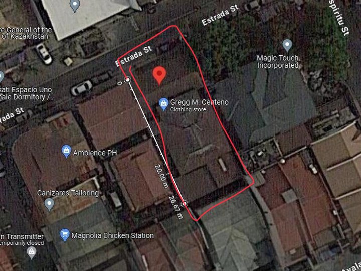 Prime Real Estate along Estrada Street, near Taft Ave University Belt