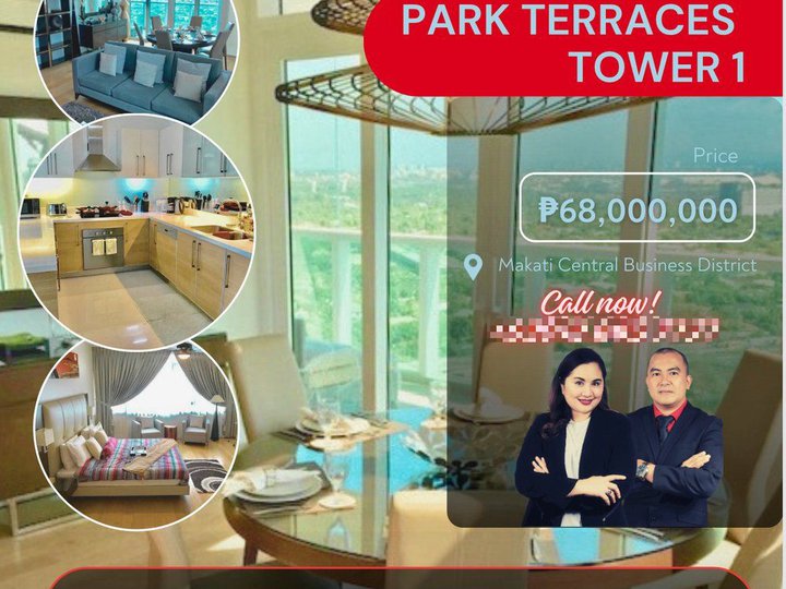 155.00 sqm 2-bedroom Condo For Sale at Park Terraces Makati