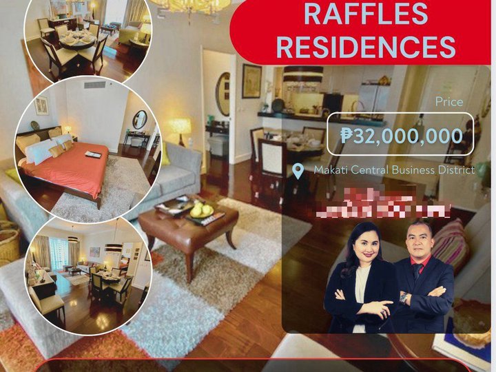 FOR SALE 1 Bedroom Grand Suite at RAFFLES RESIDENCES Makati