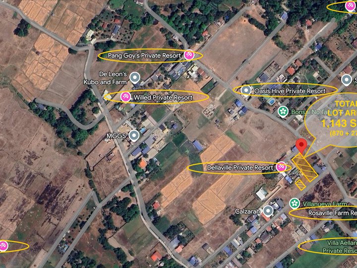 FOR SALE VACANT LOT IDEAL FOR RESORT OR FARM HOUSE IN PORAC PAMPANGA