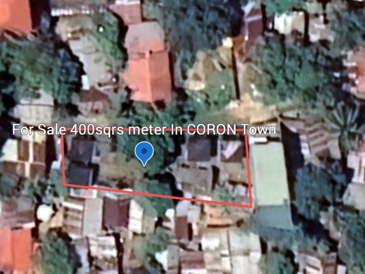 400 sqm Commercial Lot For Sale in Coron Town