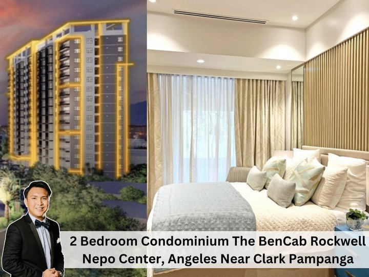 2-Bedroom Condominium The BenCab Rockwell Nepo Center Angeles near Clark Pampanga