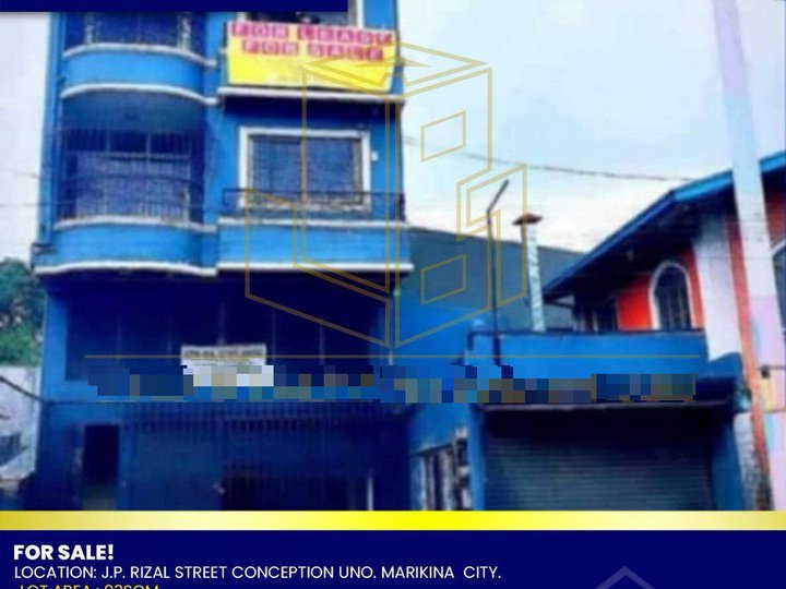 Pre-Owned Building For Sale in JP Rizal St. Marikina