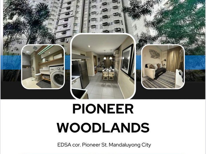 2 BR Condo near Makati PIONEER WOODLANDS free aircon