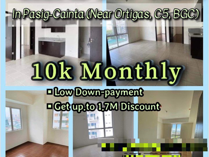 10K monthly Rent to Own Condo near Eastwood Megamall Ortigas CBD C5
