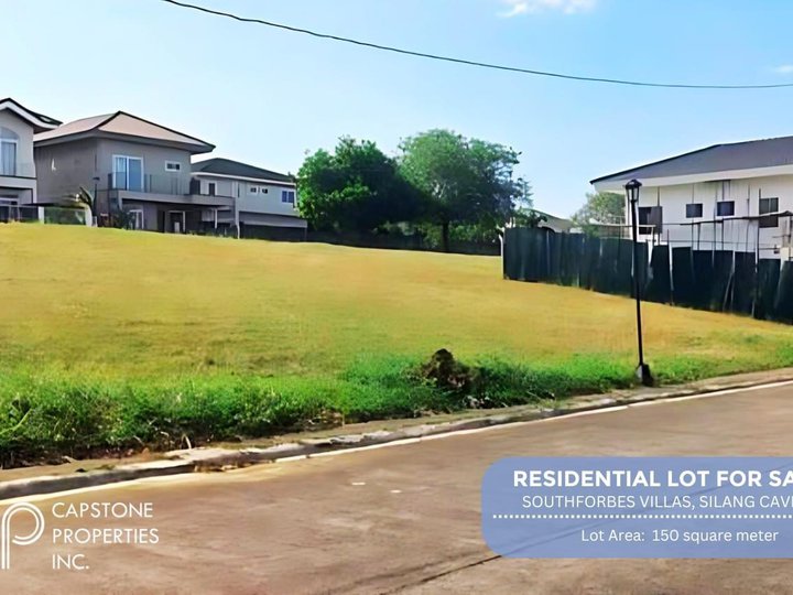 FOR SALE: Vacant Lot in Southforbes Villas, Silang, Cavite