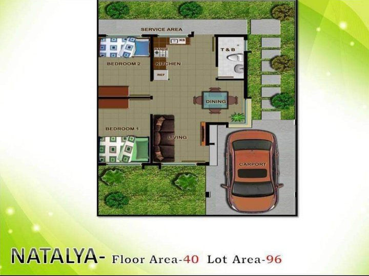 Natalya-Core (2-bedroom Single Attached House for Sale in CSFP