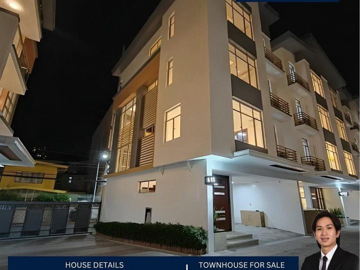 4-bedroom Townhouse For Sale in San Juan Metro Manila