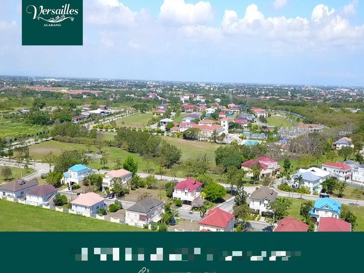 Propert Investment Residential Lot for Sale in Luxurious Versailles Alabang Bank Financing Easy Pay