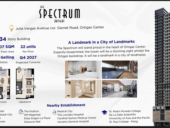 The Spectrum - Ortigas Condo soon to rise