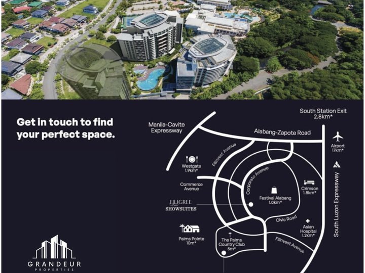 198.00 sqm 3-bedroom Residential Condo For Sale in Filinvest Muntinlupa