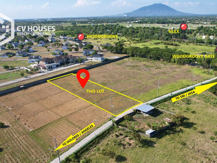 RESIDENTIAL LOT FOR SALE BESIDE WOODGROVE AND NEAR SM PAMPANGA