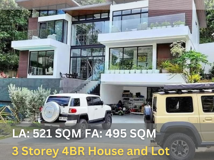 3 Storey 4BR House and Lot at Sun Valley Golf & Estates at Antipolo