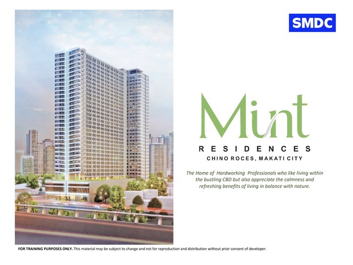 Mint Residences Condo in Makati