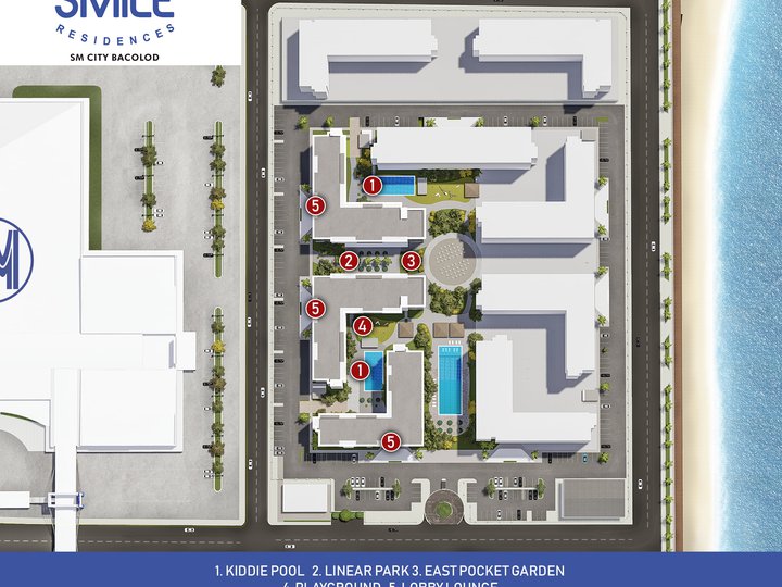 Smile Residences in Bacolod across SM City