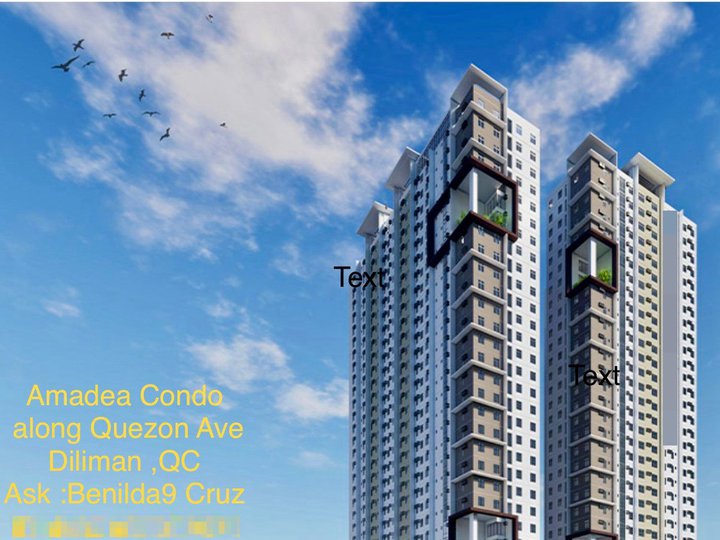 46.00 sqm 2-bedroom Condo For Sale in Quezon City / QC Metro Manila