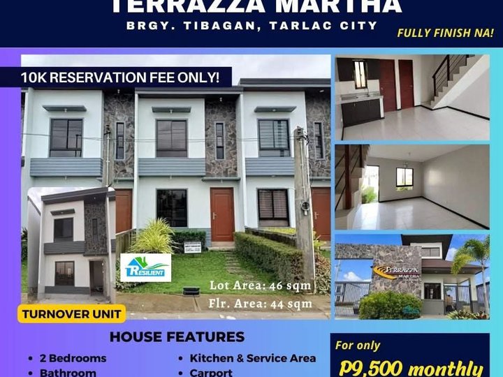 Ready For Occupancy 2-bedroom Townhouse For Sale