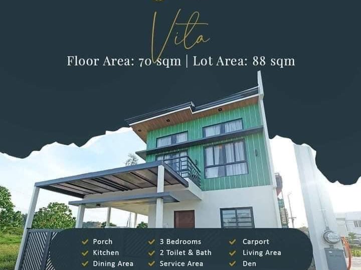 VITA MODEL 3-bedroom Single Detached House For Sale in Cagayan de Oro
