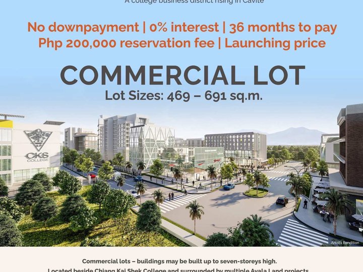 608 sqm Commercial Lot For Sale  beside Chiang Kai Shek South Forbes