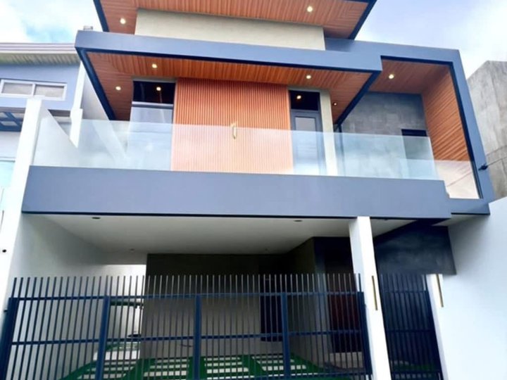 Brand New Modern High Ceiling Two Story House with Pool in Angeles City near Clark and Korean Town