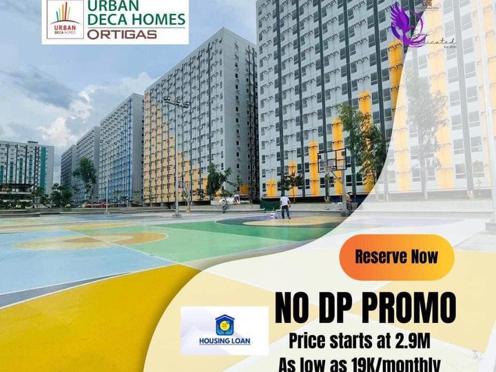 NO DOWNPAYMENT PROMO with PAG-IBIG READY FOR OCCUPANCY 2 bedroom