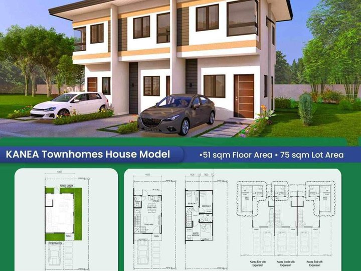 3-bedroom Townhouse For Sale in Mabalacat Pampanga