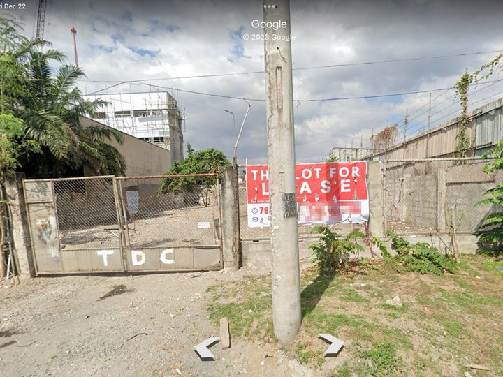 827 sqm Commercial Lot for Rent Centro Buenviaje Santo Nino Marikina