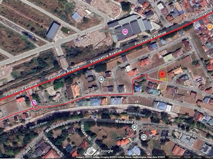 Residential lot in an exclusive and ambient community near Clark Angeles Pampanga