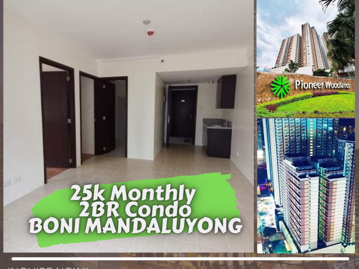 50.00sqm 2bedroom 25k/Month Condo For Sale in Mandaluyong Metro Manila