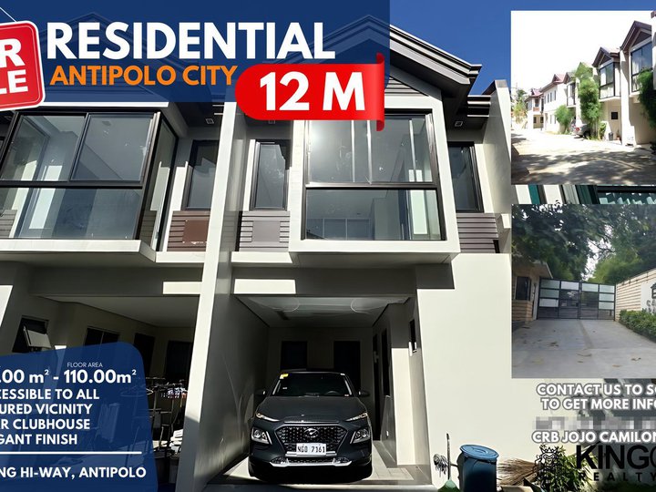 4-bedroom Townhouse For Sale in Antipolo Rizal - Celebrity Owned