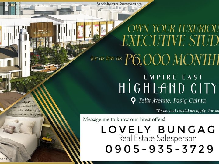 SALE 6k/month - NO DOWNPAYMENT - 15% DISCOUNT!