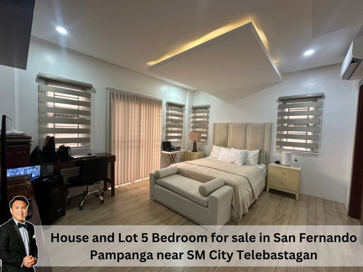 House and Lot 5 Bedroom with 3 Carport For Sale In San Fernando, Pampanga near SM City Telebastagan