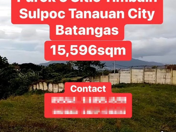 Urgent farm lot for sale Tanauan city Batangas