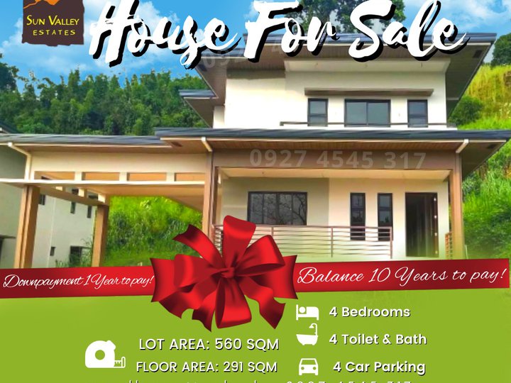 Installment House For Sale in Sun Valley Estates Antipolo Rizal [House