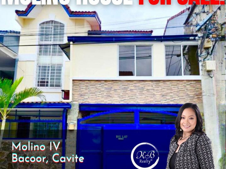 5BR House for Sale at Ridgecrest Subd Molino Bacoor Cavite