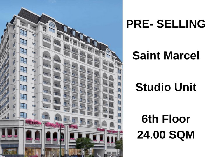 Studio Condominium For Sale in Saint Marcel Near Clark Pampanga