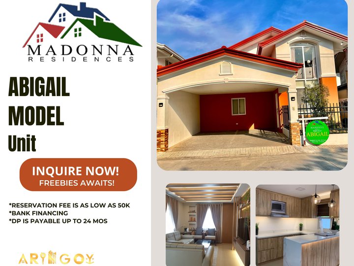 4-bedroom Single Attached House For Sale in San Fernando Pampanga- Gabriel Model