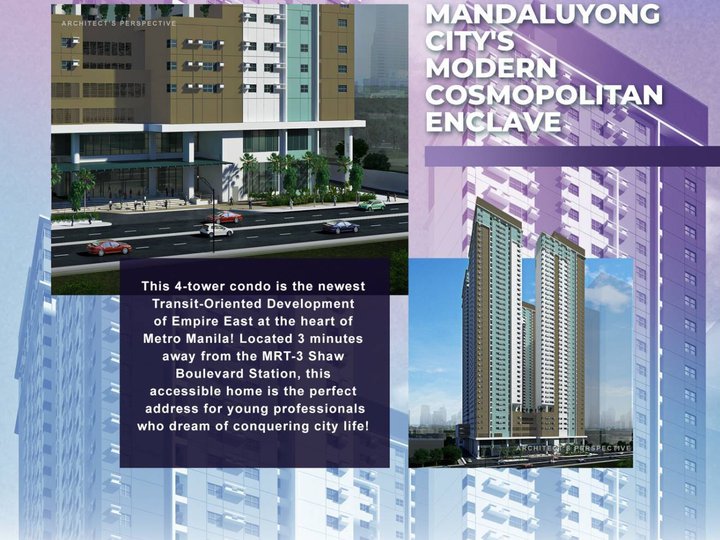 10k Monthly - Condo in Mandaluyong 5% DISCOUNT!