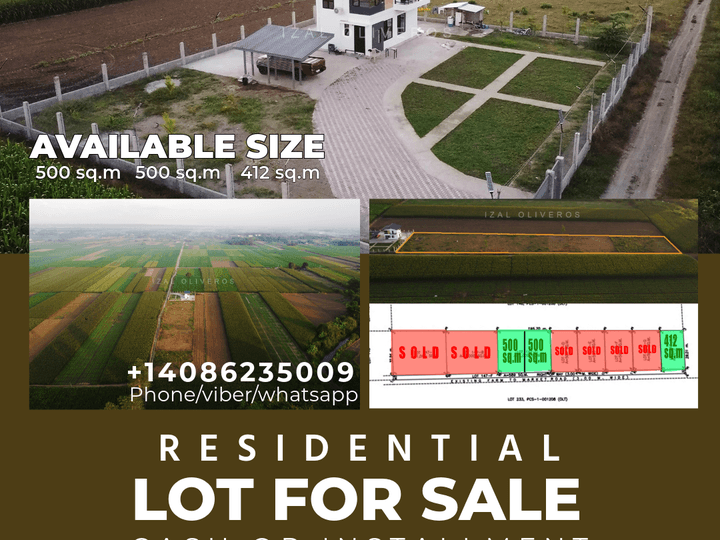 412 sq.m Residential Farm for Sale in Santo Tomas Pangasinan