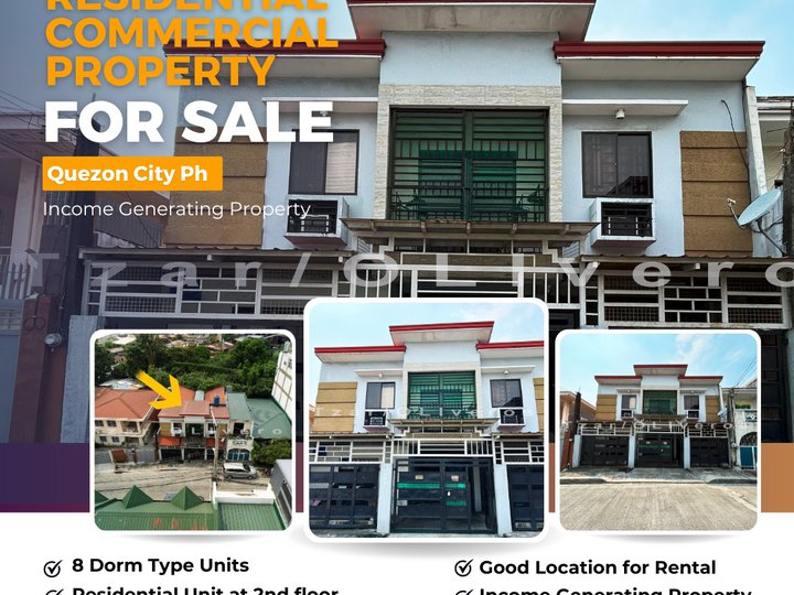 Income Generating Residential Commercial Property for Sale in QC