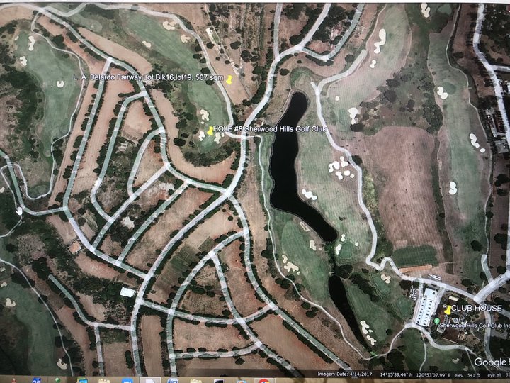 This is a Fairway lot of 507 sqm overlooking  Sherwood Hills Hole 8