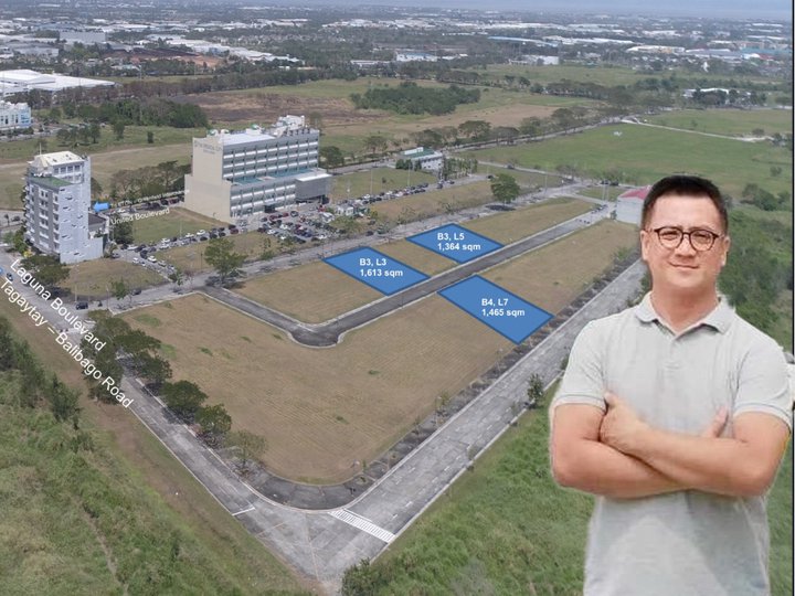 1,613 sqm Commercial Lot For Sale in Greenfield City. Sta Rosa Laguna