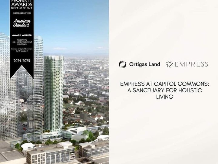 Early Move-in Promo - Smart Living Features Condominium for Sale in Capitol Commons Ortigas Center