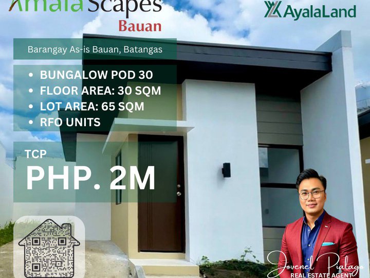 1-bedroom Single Detached House For Sale in Bauan Batangas