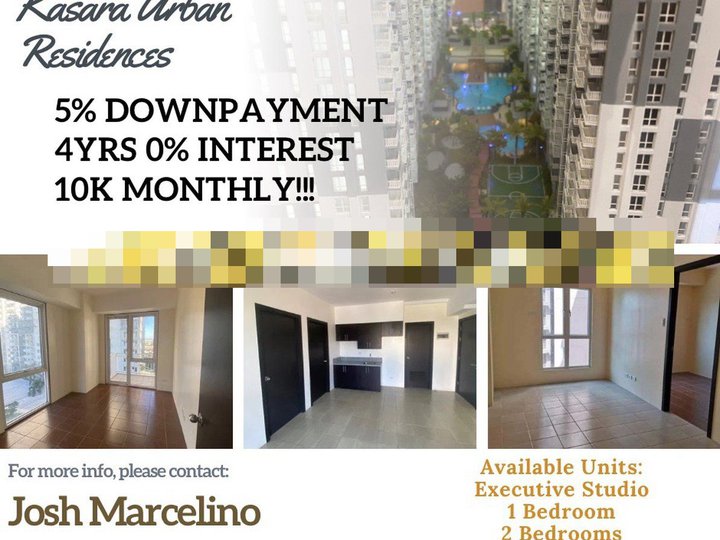 Rent to own in Pasig-10k monthly-9%Dp move in agad